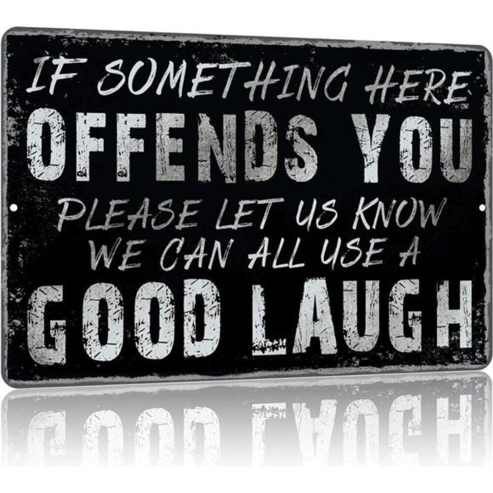Vintage Garage Decor Funny Sarcasm Metal Tin Signs
